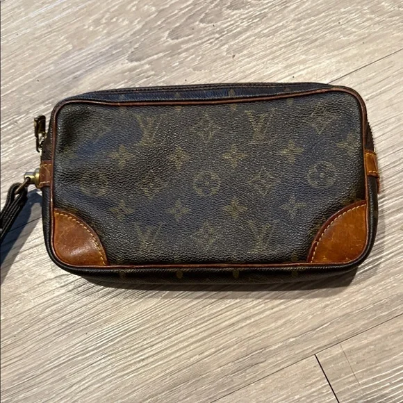 Louis Vuitton Brown Monogram Wristlet - Picture 12 of 14